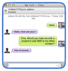 SMS Text iChat 